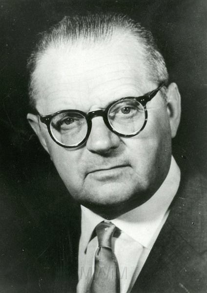 KKE 4854.jpg - Fot. Portret. Kapitan Stanisław Truszkowski -  dowódca V batalionu AK okręgu Nowogródzkiego, lata 70-te XX wieku.